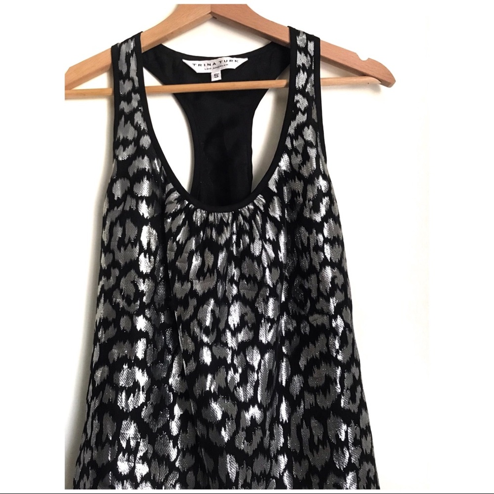 Trina Turk Razorback Tank Top - Picture 2 of 6